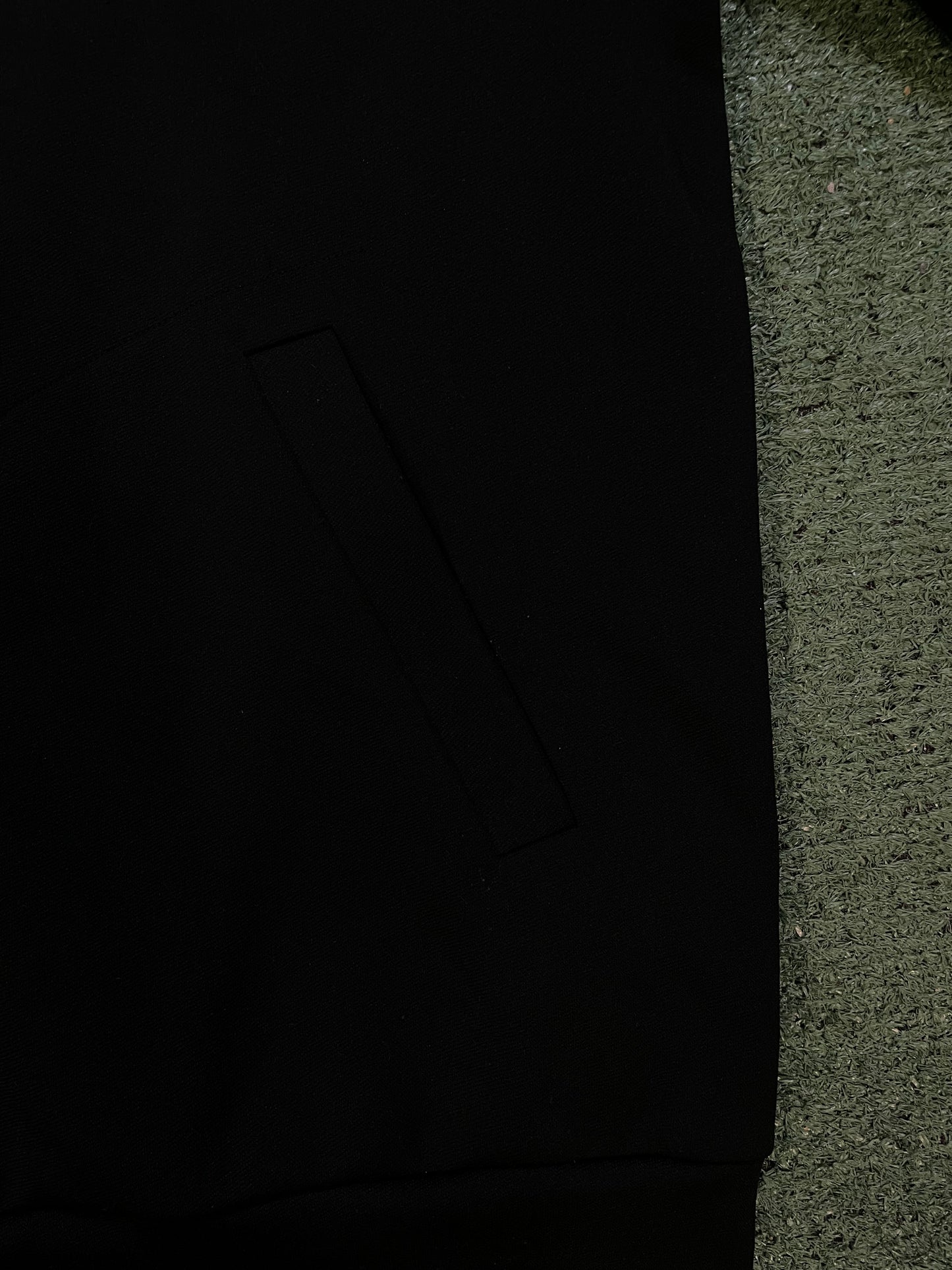 Comme des garçon big black heart hoodie