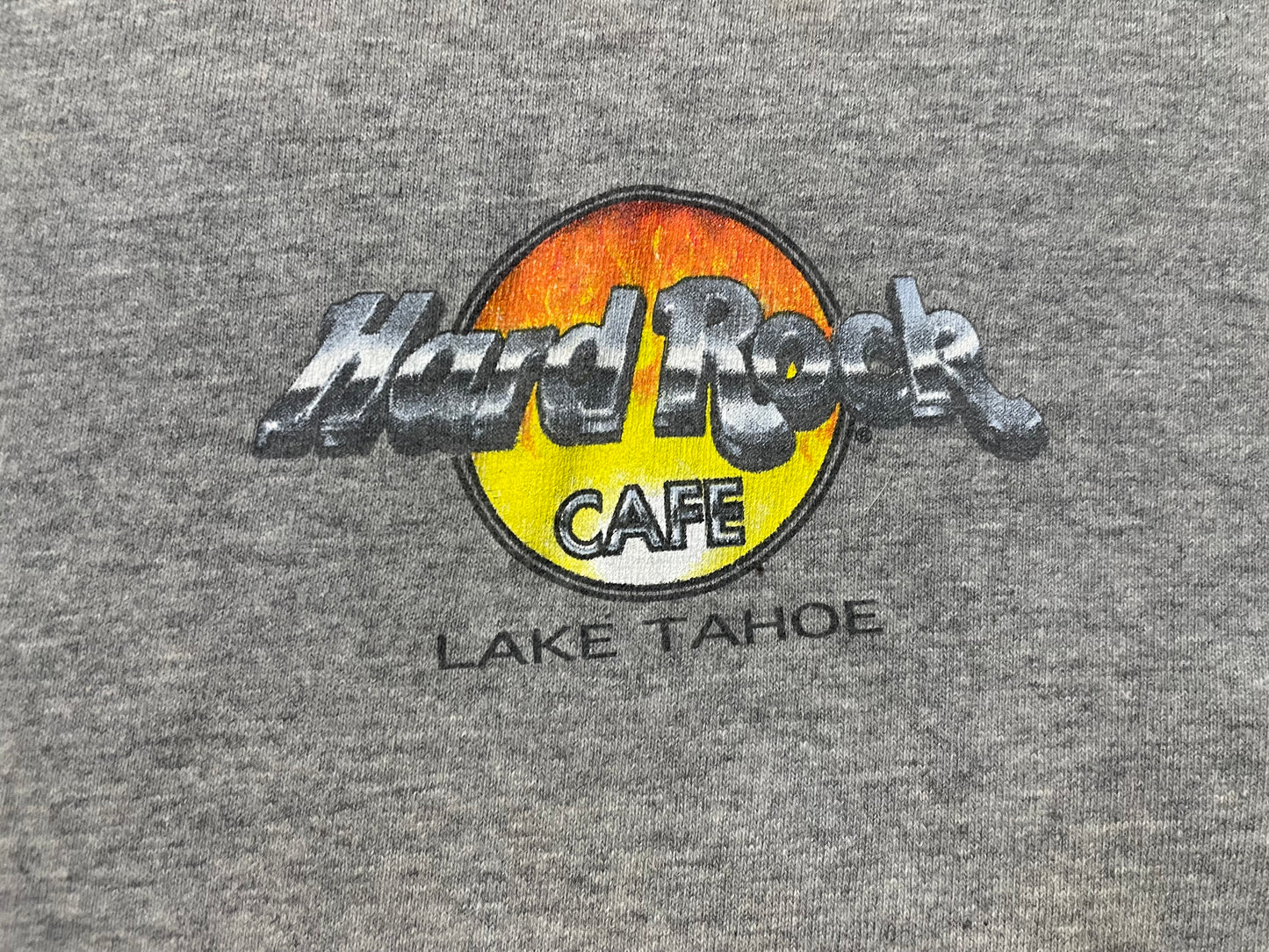 Vintage 2000s Hard Rock Cafe Lake Tahoe the evolution of rock tee