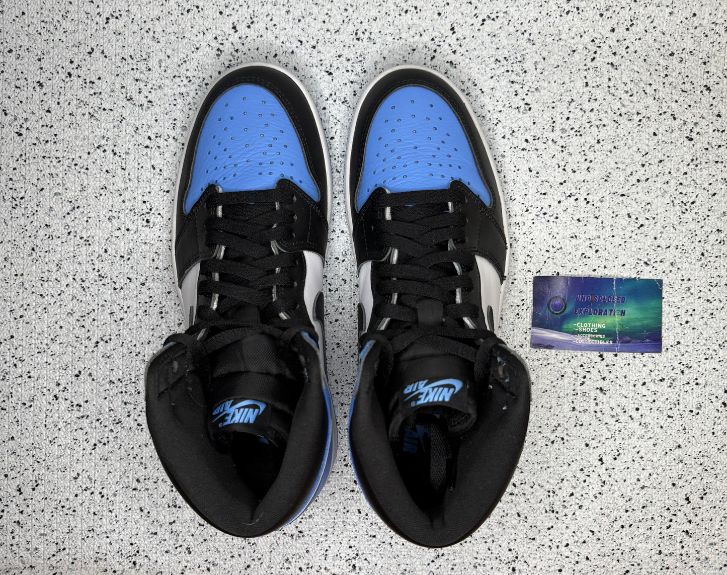 Jordan 1 UNC Toe 9.5 Men/11 Women “Preowned”