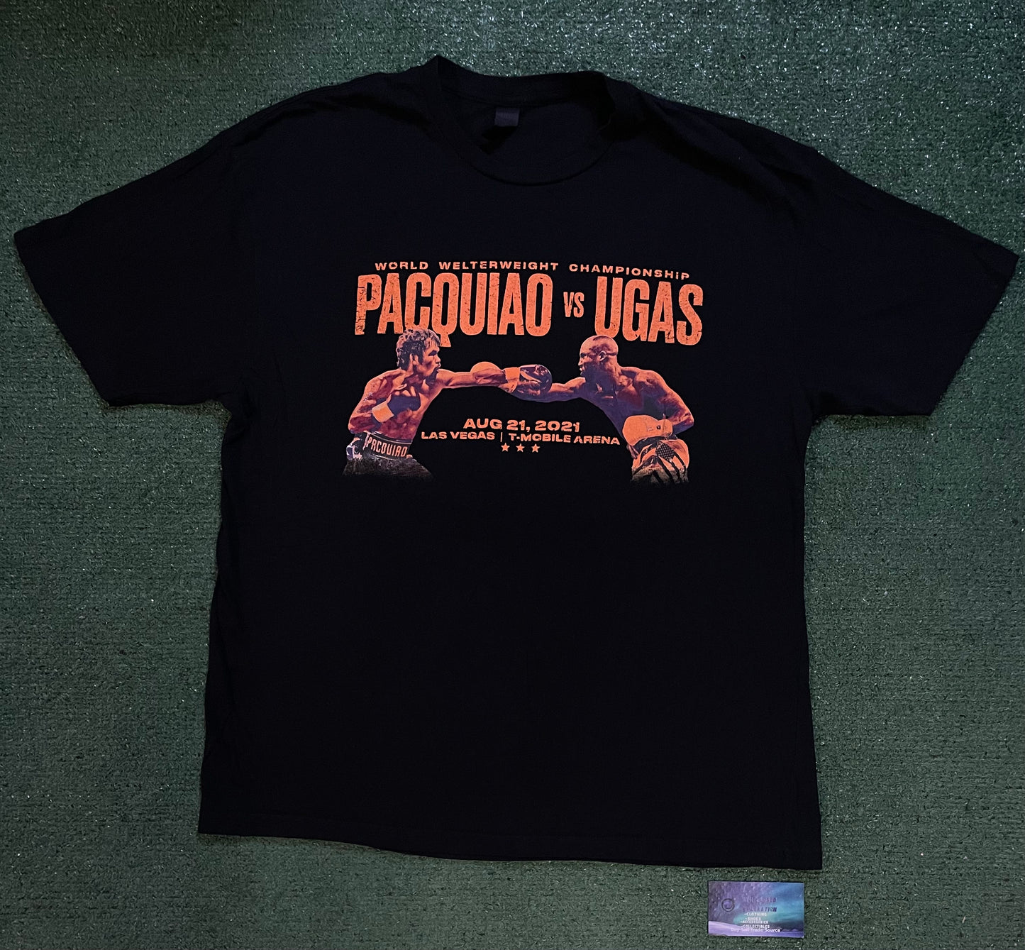 Pacquiao vs Ugas world welterweight championship tee