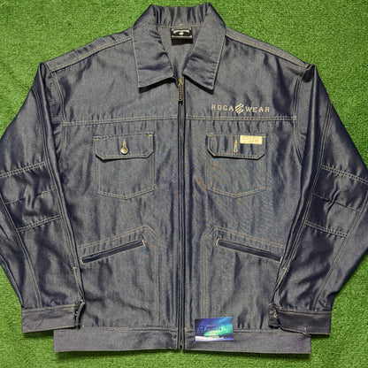 Vintage Rocawear Waxed Denim Jacket