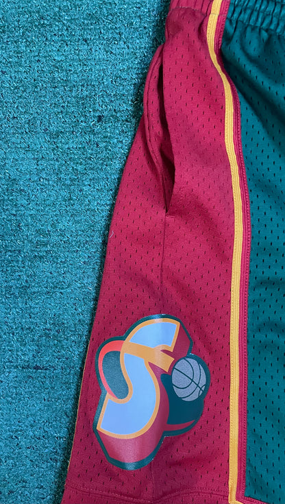 Seattle Sonics Mitchell & ness shorts