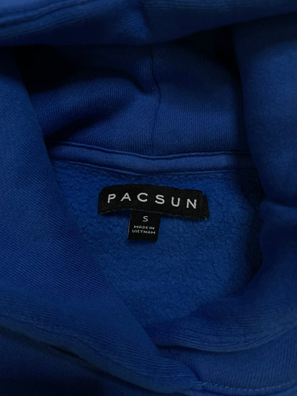 Pacsun blue essential pullover hoodie