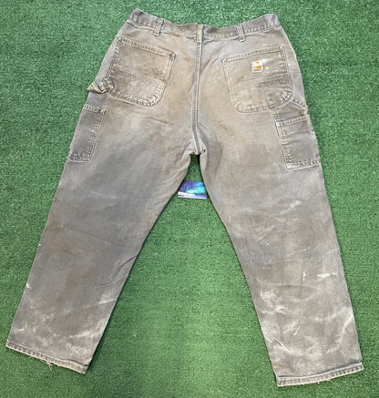 Vintage 2000s Carhartt grey double knee pants