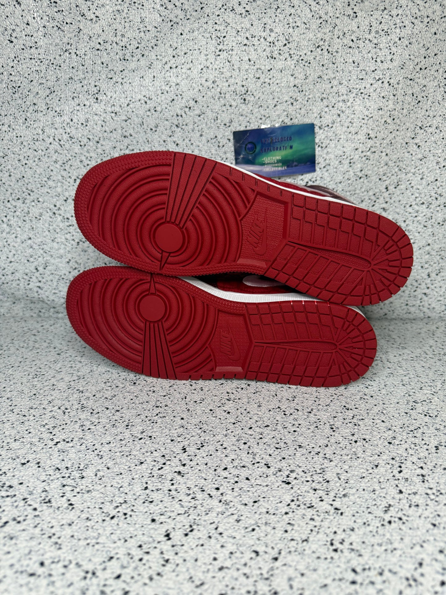 Jordan 1 Mid Red Quilt