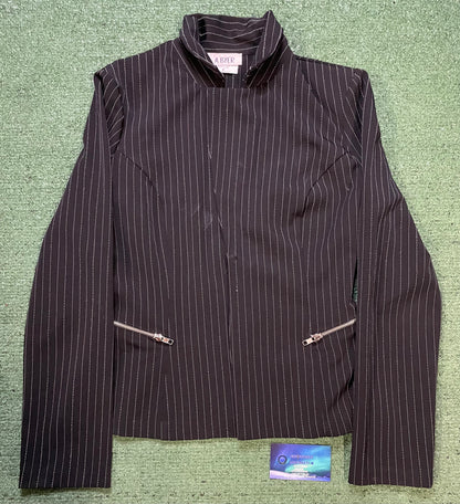 black pinstripe A. Byer longsleeve