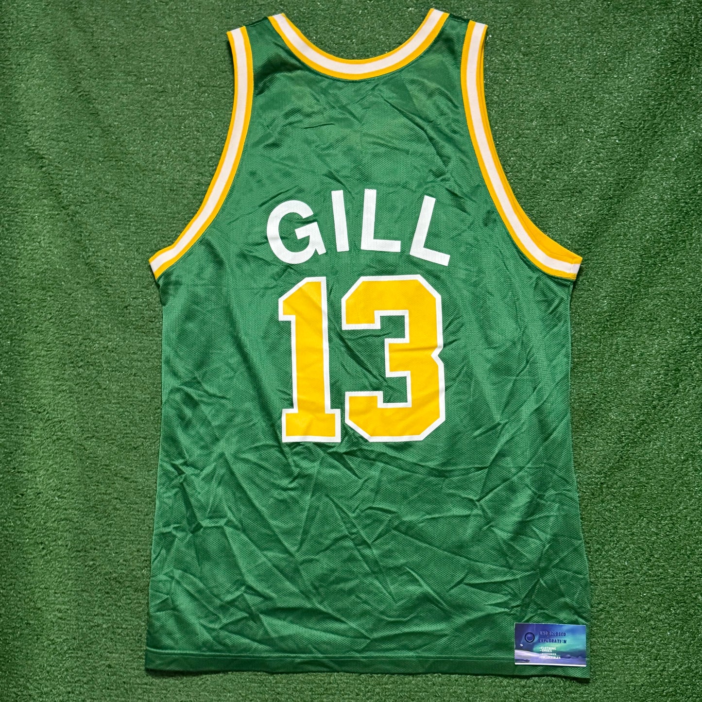 Vintage Seattle SuperSonics Kendall Gill Jersey