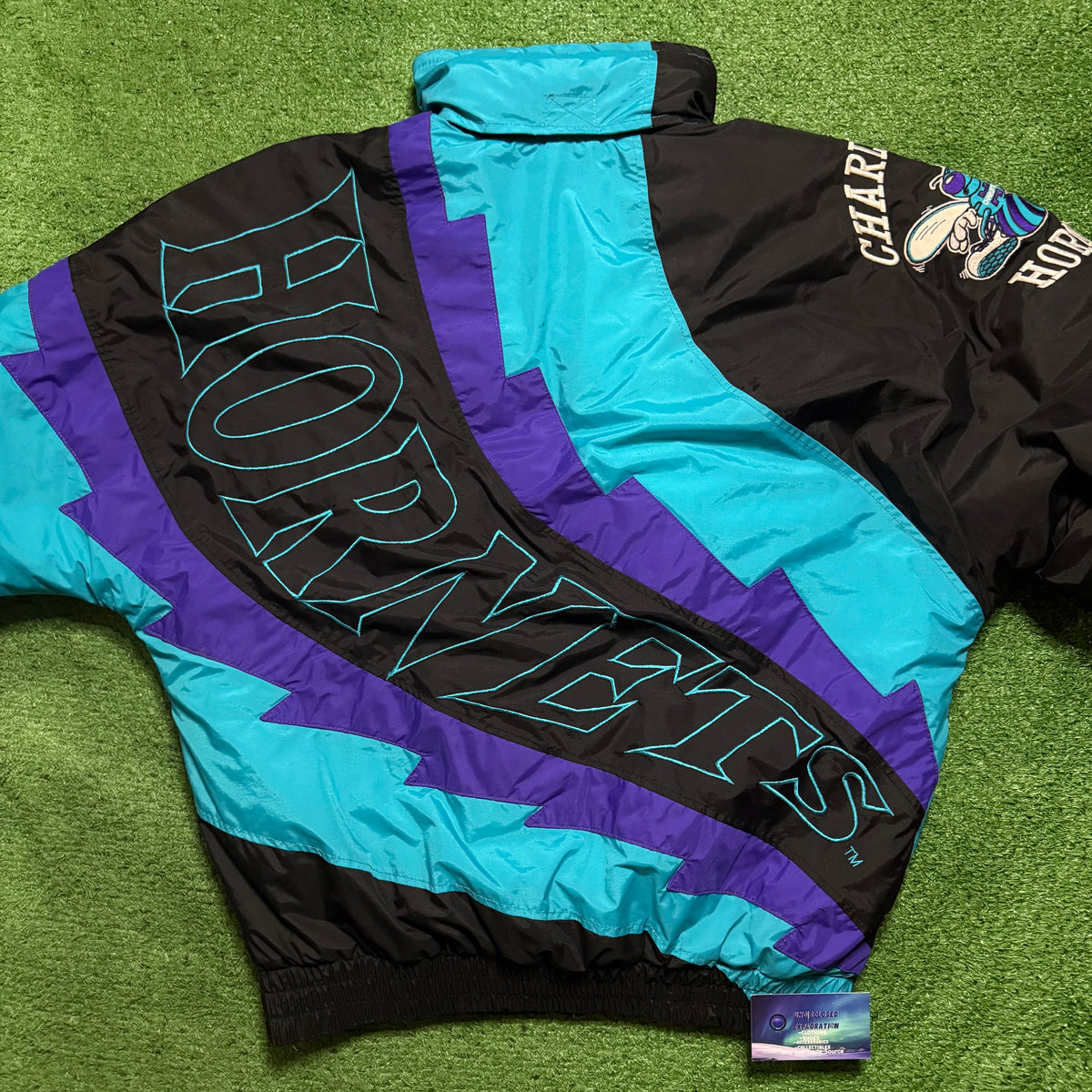 Vintage Charlotte Hornets Jacket Lee Sport