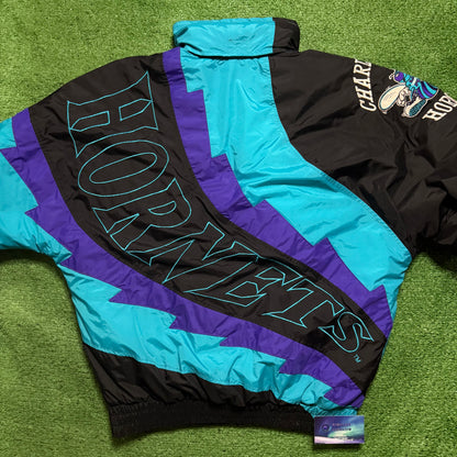 Vintage Charlotte Hornets Jacket Lee Sport