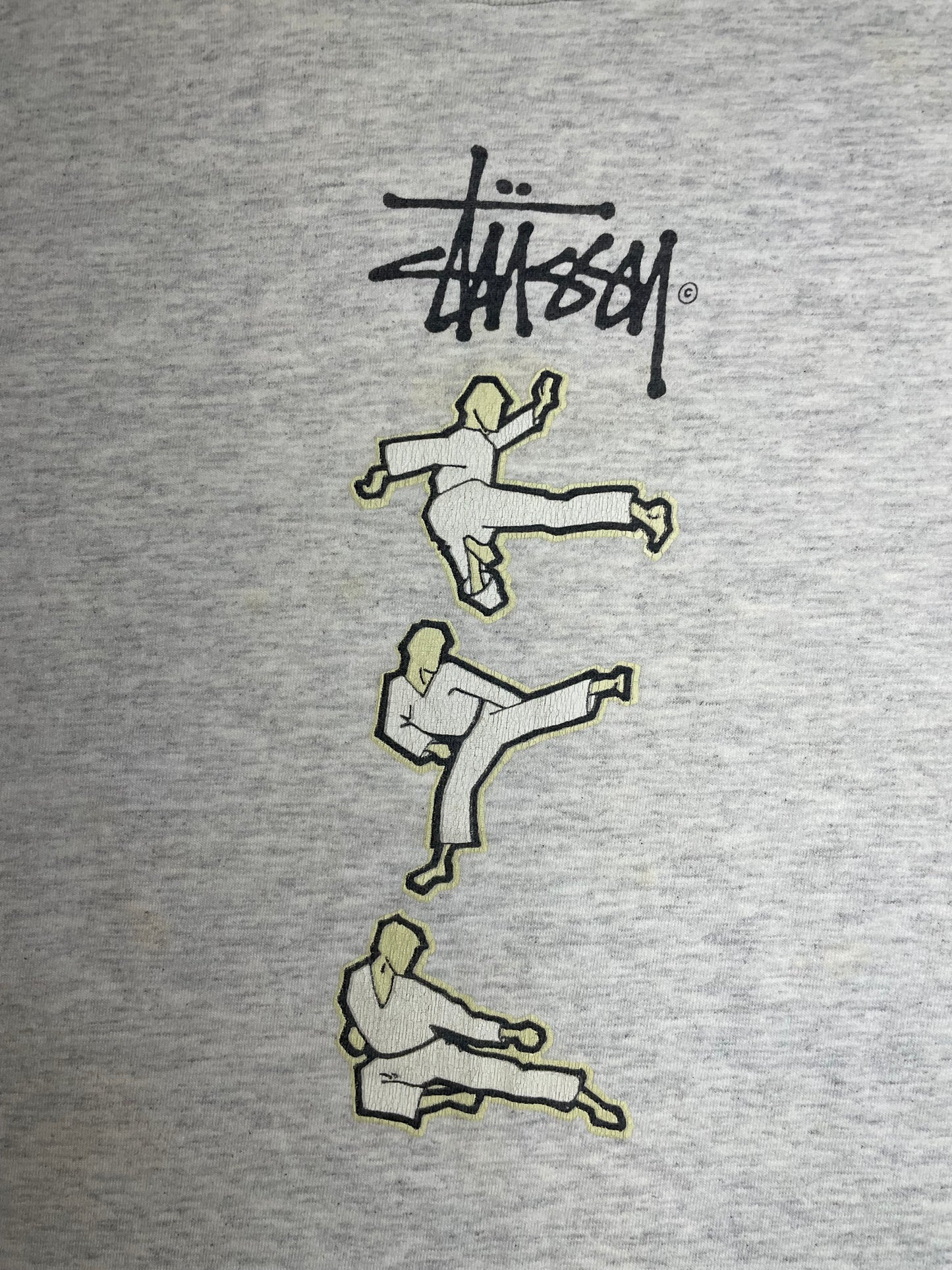 Vintage Stussy karate martial art tee