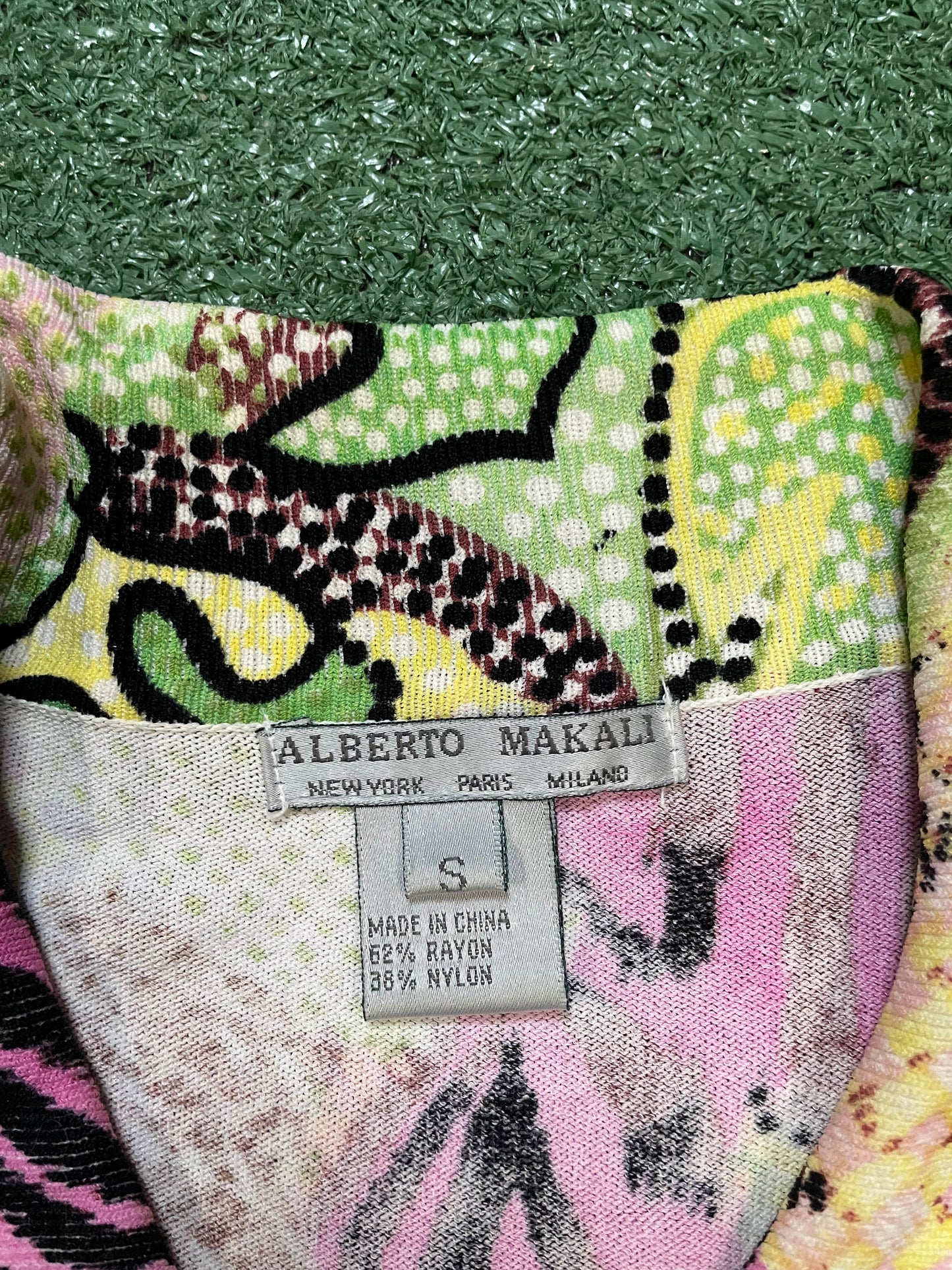 Alberto Makali  zip front jacket