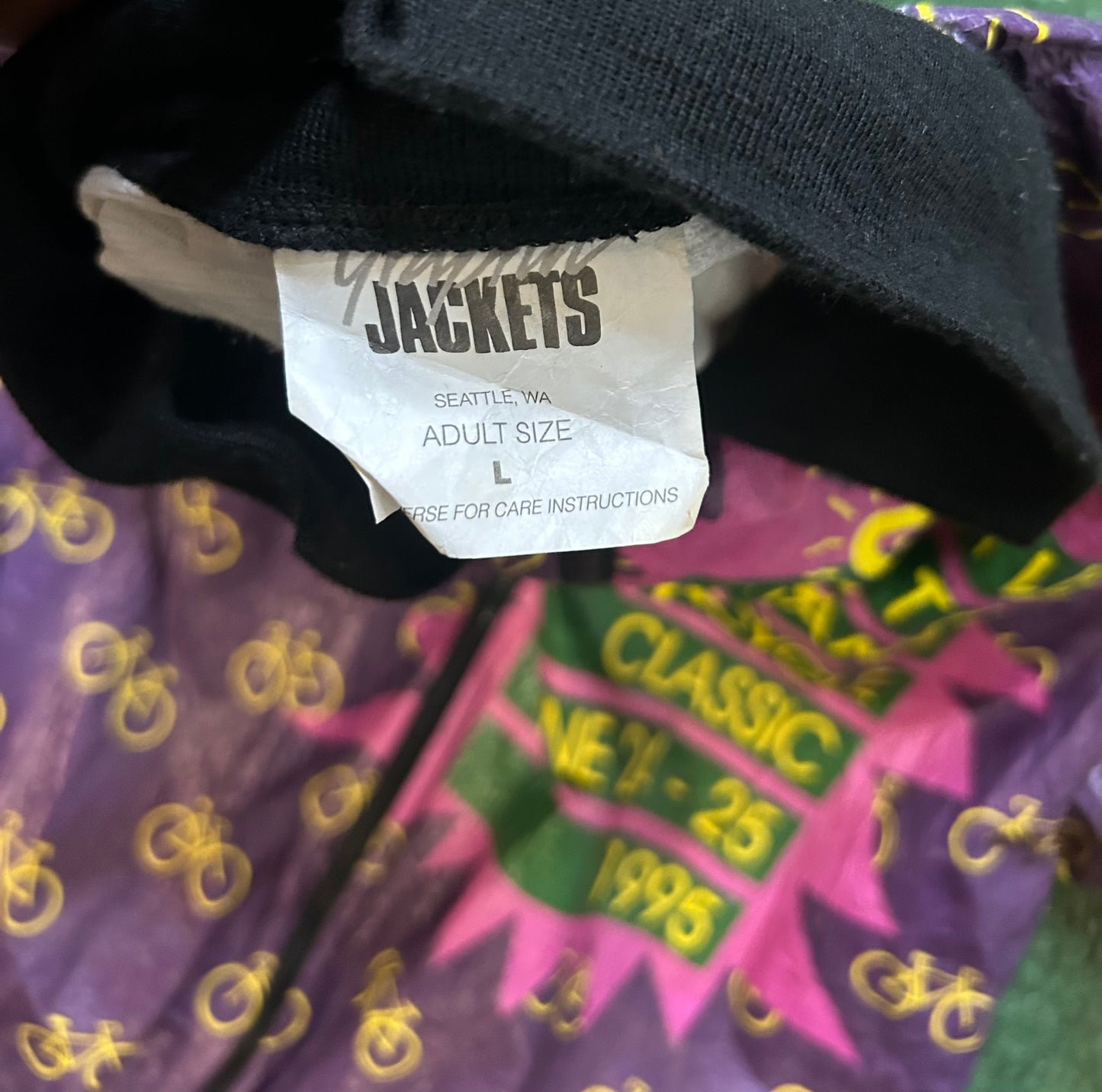 Vintage 1990s bicycle classic jacket