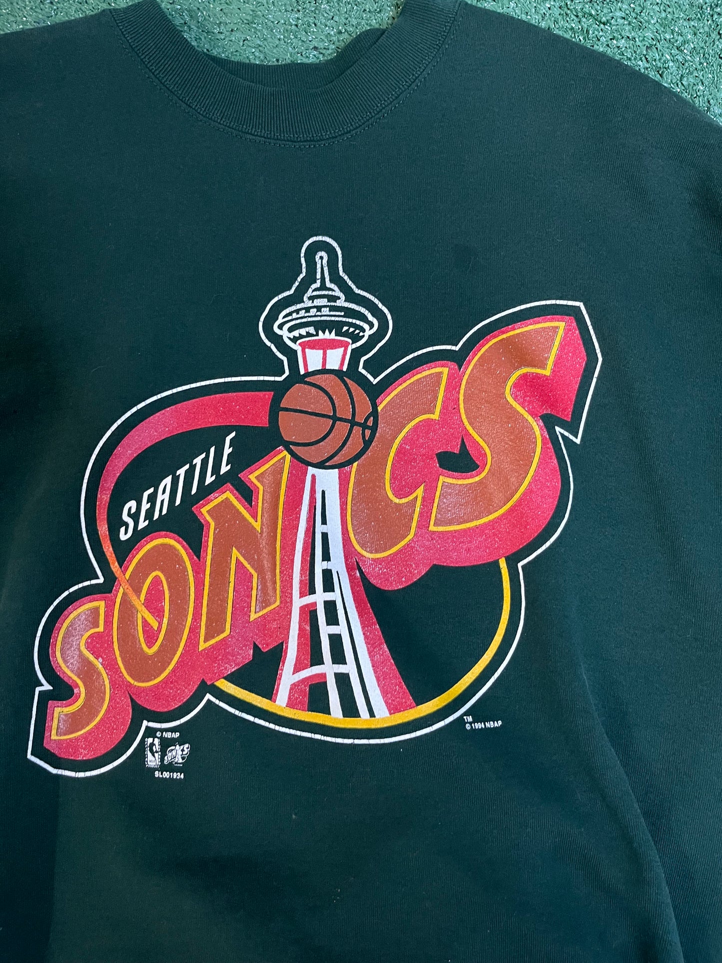 Vintage 1994 Seattle sonics crewneck