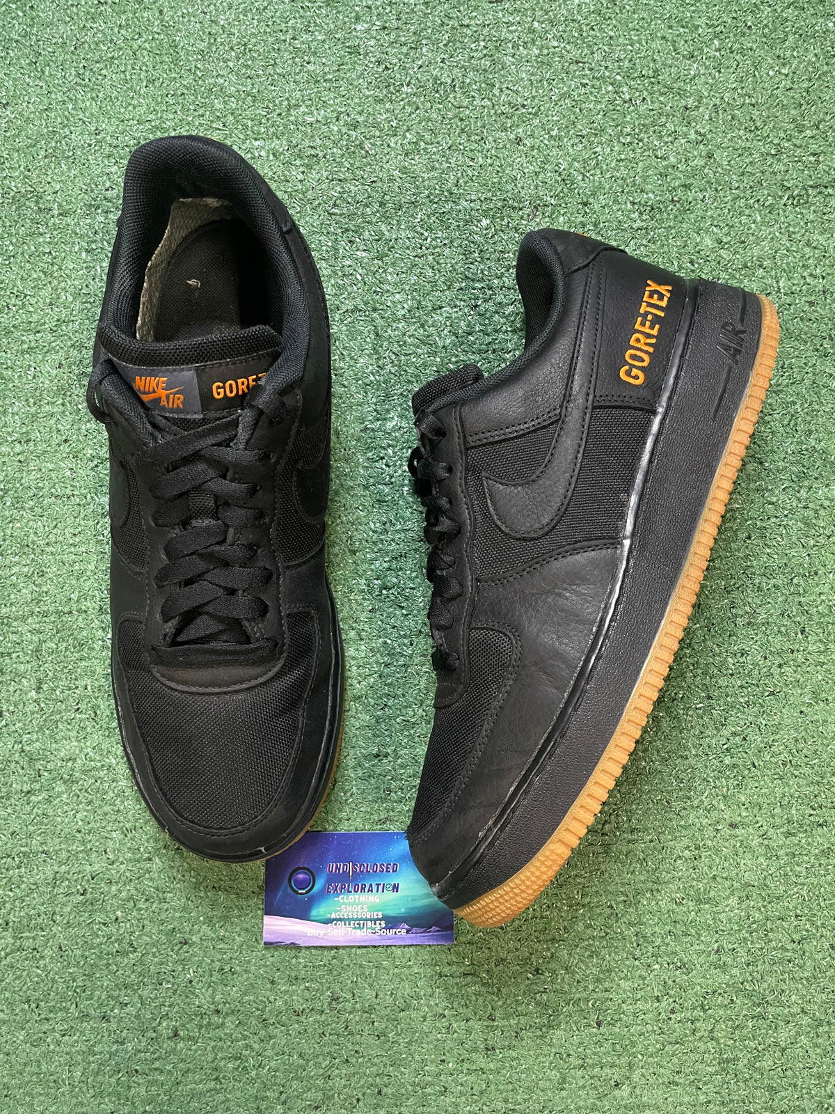 Nike Air Force 1 low gortex black size 10men/11.5women