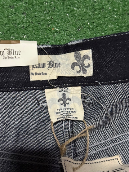 Vintage Raw Blue Jorts