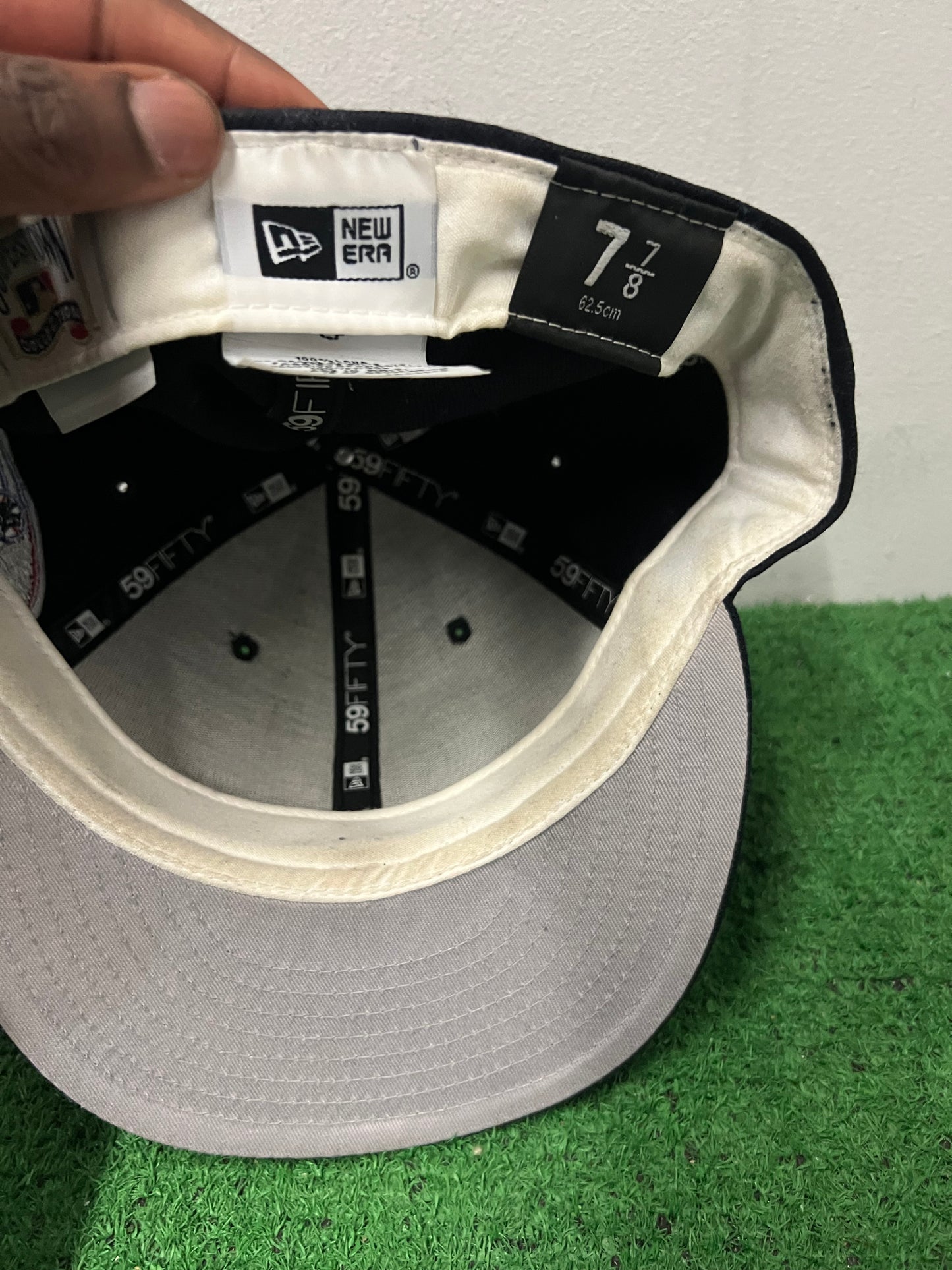 New York Yankees subway series patch fitted hat