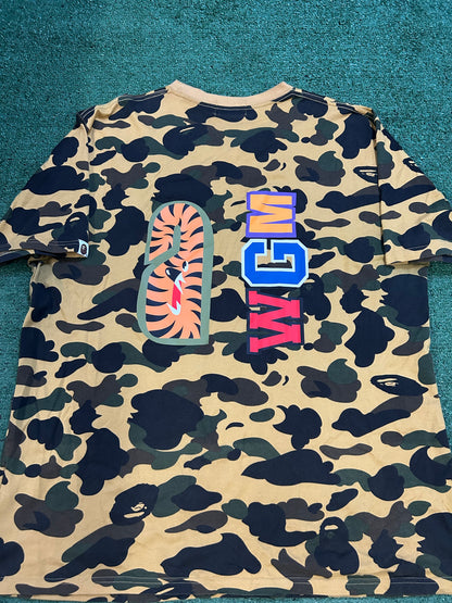 Bape 1ST camo shark tee