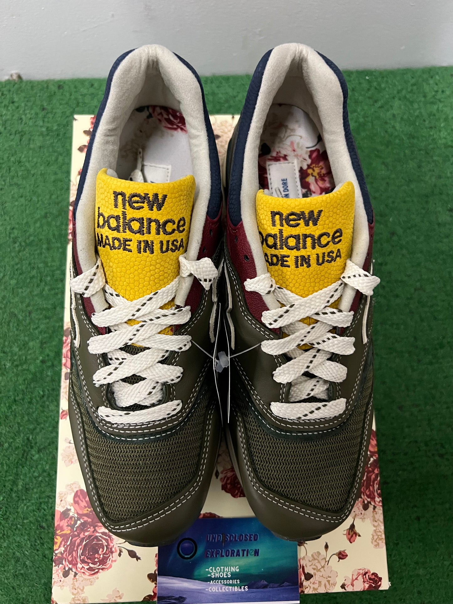 New balance 997 x Aime Leon dore dark moss angora