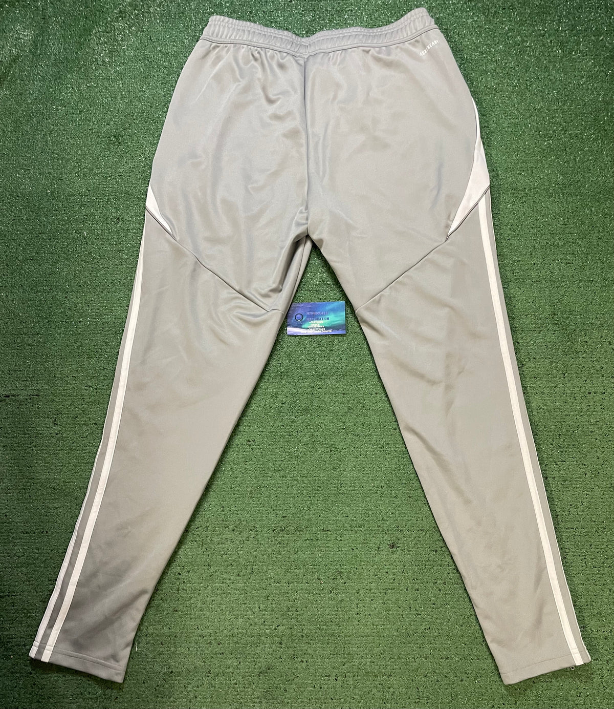 Adidas grey & white tiro 24 pants