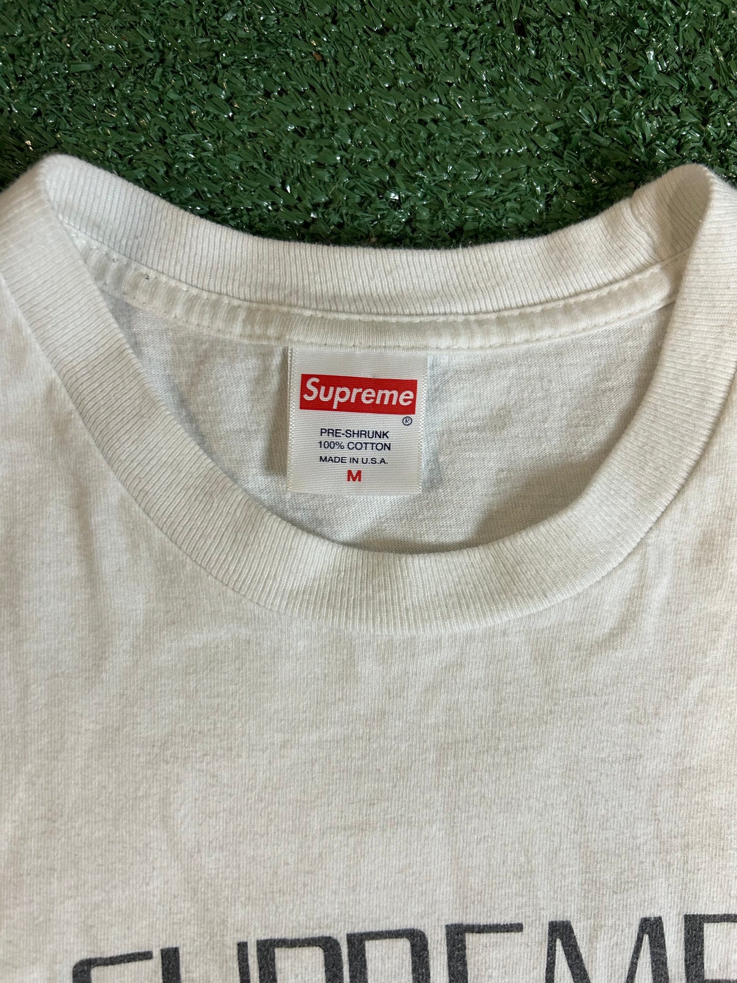 Supreme Anno Domini white tee