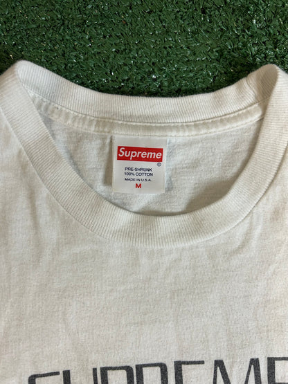 Supreme Anno Domini white tee
