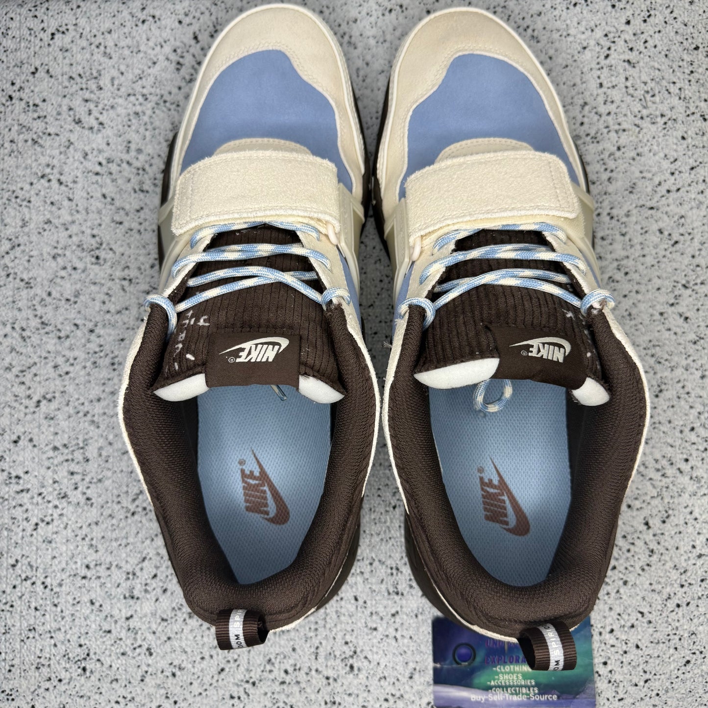 Nike Zoom Field Jaxx Travis Scott Leche Blue 13 Men “Preowned”