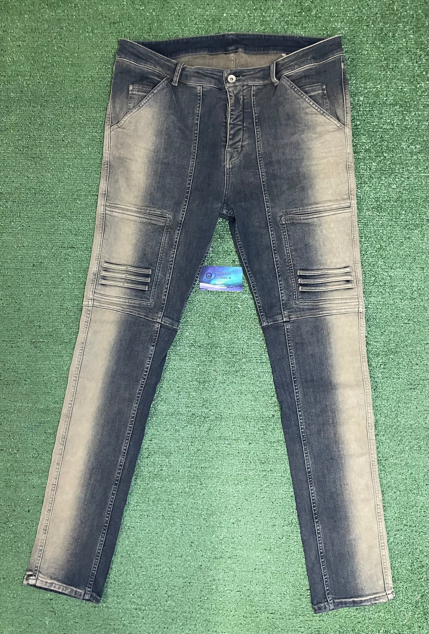 Rick Owens DRKSHDW Easy Nagakin Jeans Mineral Pearl Degrade