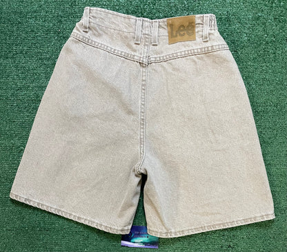 Vintage Lee tan shorts