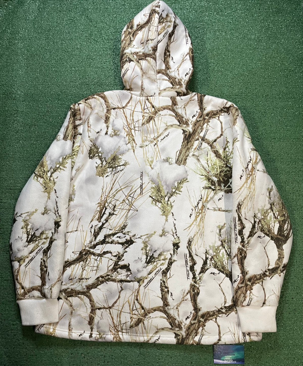 True Timber snow camo fleece hoodie