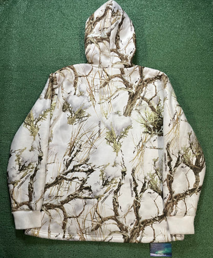 True Timber snow camo fleece hoodie