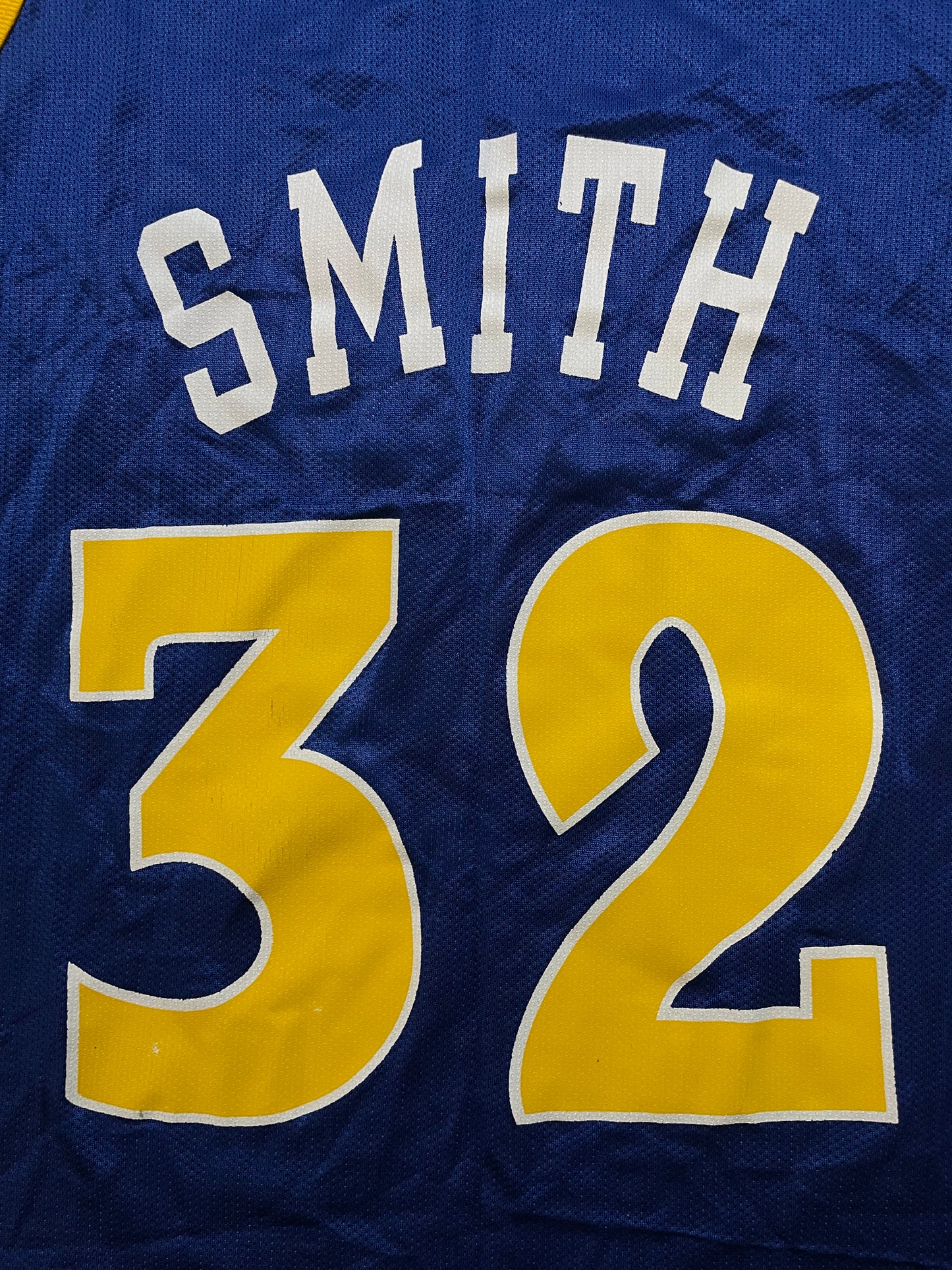 Vintage 1990s Golden State Warriors Joe Smith #32 NBA jersey