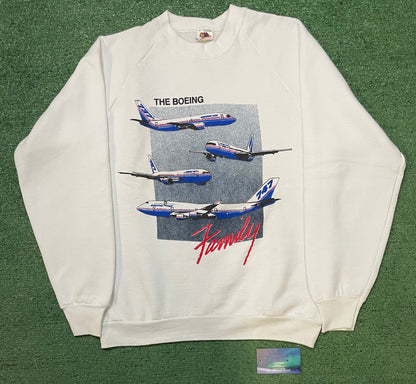 Vintage 1990s The Boeing family crewneck