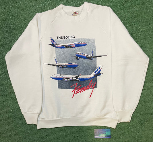 Vintage 1990s The Boeing family crewneck