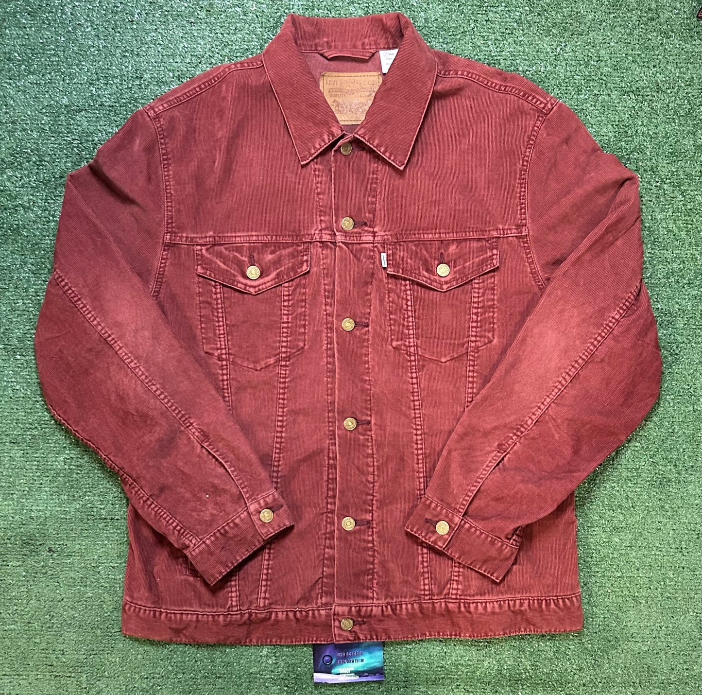 Vintage Levi red corduroy jacket