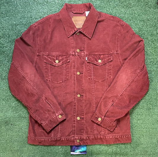 Vintage Levi red corduroy jacket