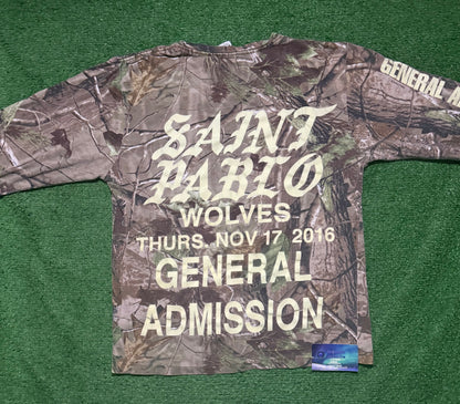 Kanye West Saint Pablo 2016 Real Tree Shirt