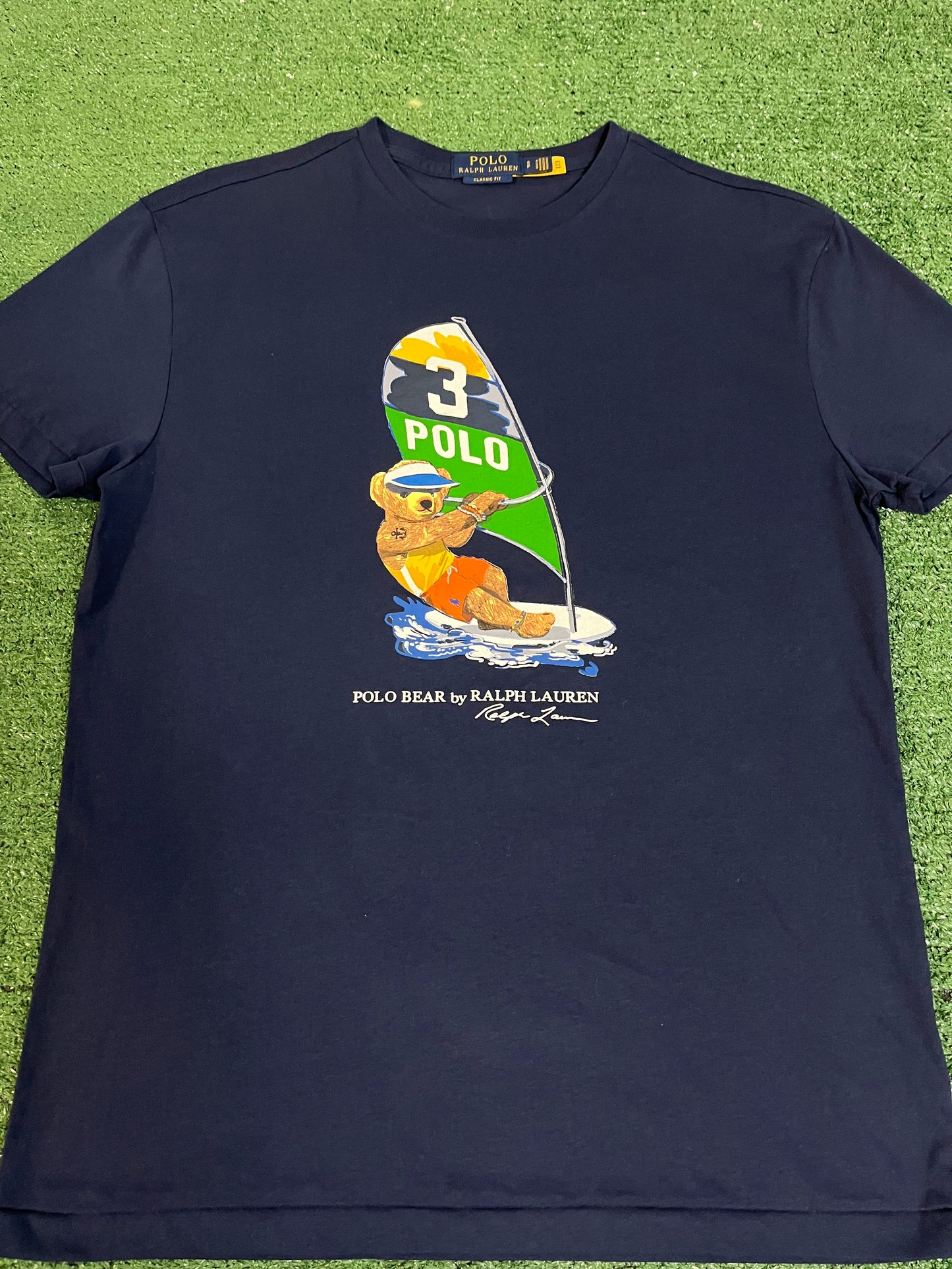 Polo Ralph Lauren bear surfing tee