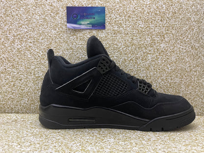 Jordan 4 Black Cat 10.5 Men/12 Women “Preowned”