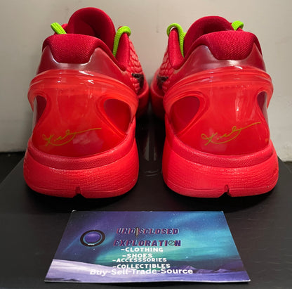 Kobe VI 6 reverse grinch