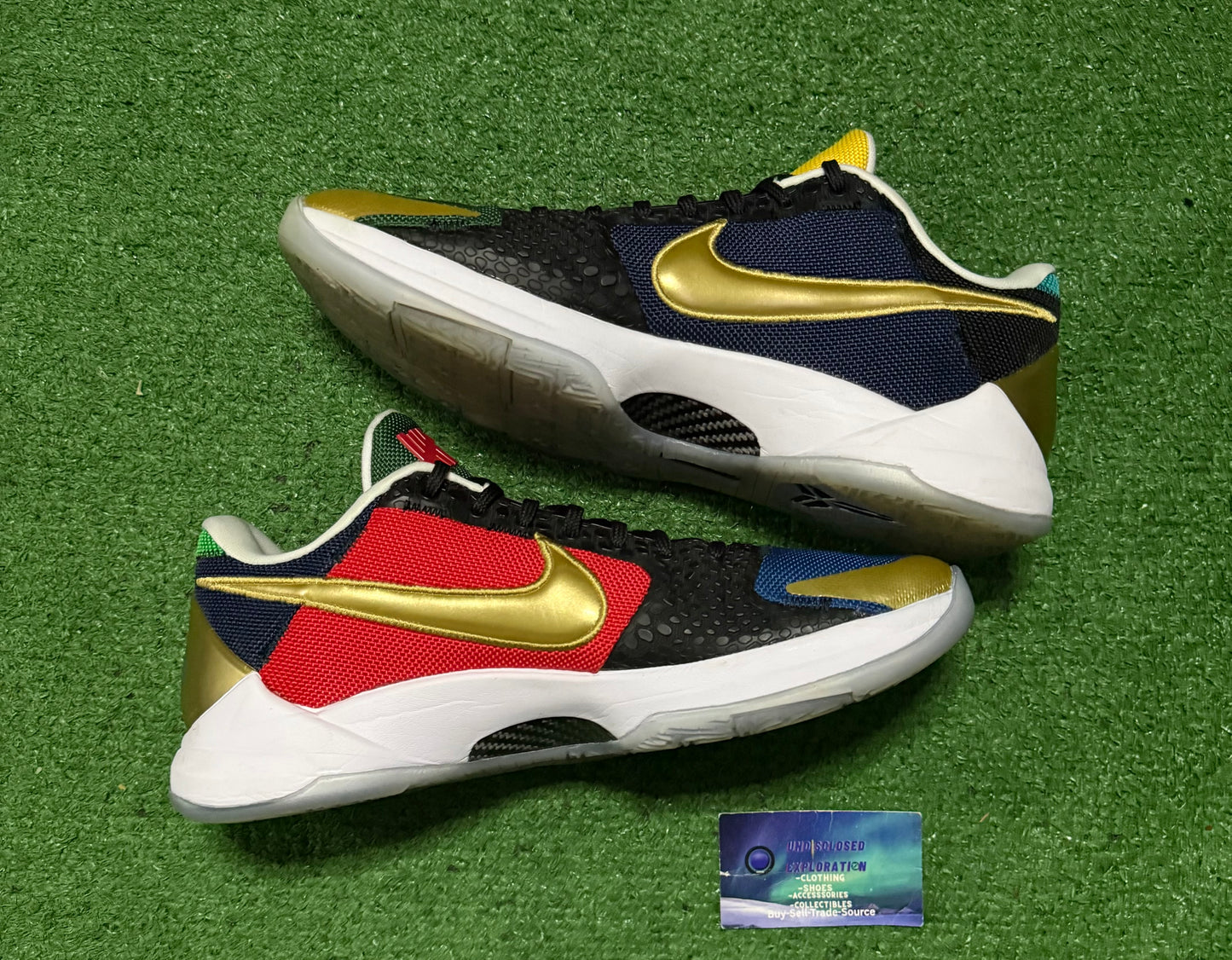 Kobe 5 Undefeated What If Pack 11.5 Men/13 Women “Preowned”