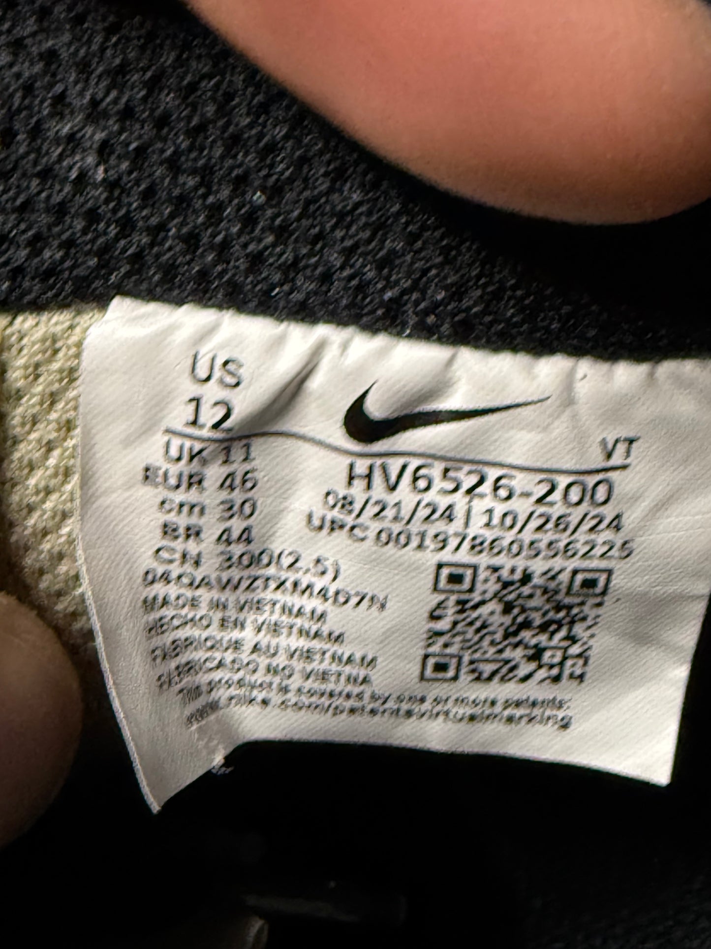 Nike Air Force 1 Desert Khaki 12 Men/13.5 Women “Preowned”