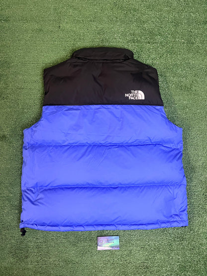 North face nuptse 700 solar blue vest