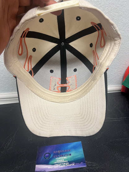 HMDD white flame hat
