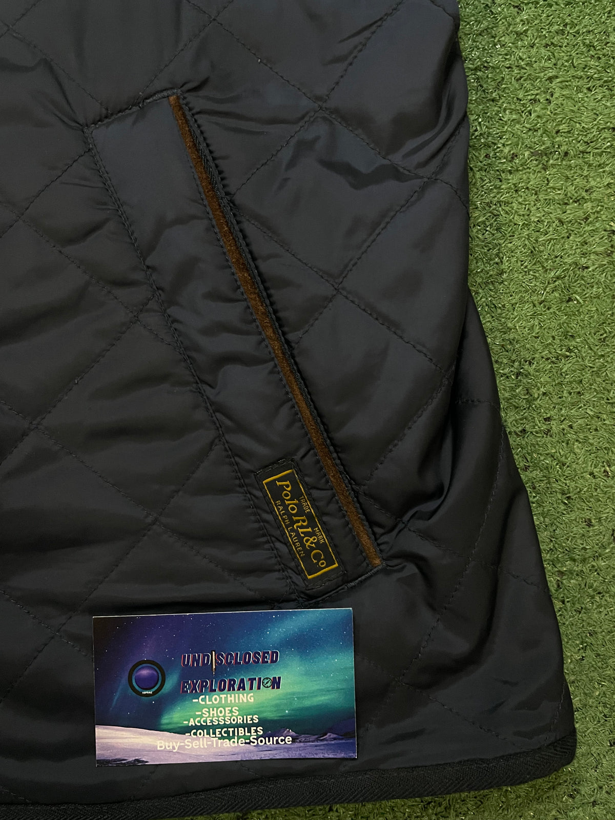 Polo Ralph Lauren The Beaton Quilted Utility navy Vest