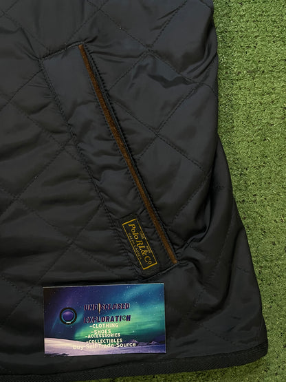 Polo Ralph Lauren The Beaton Quilted Utility navy Vest