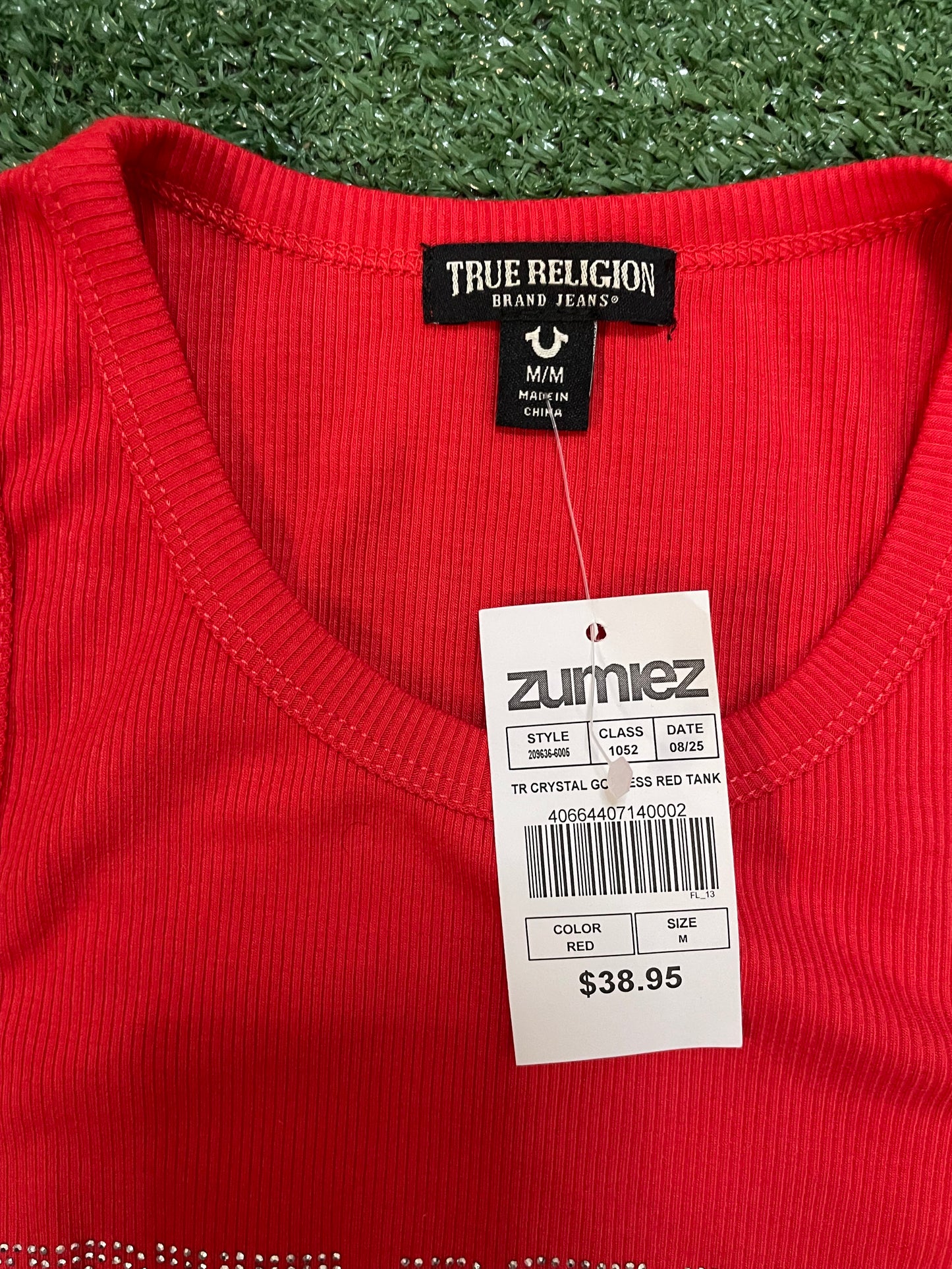True Religion crystal tank top