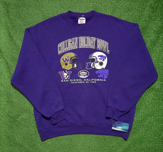 Vintage Washington Huskies Crewneck Vs Kansas State