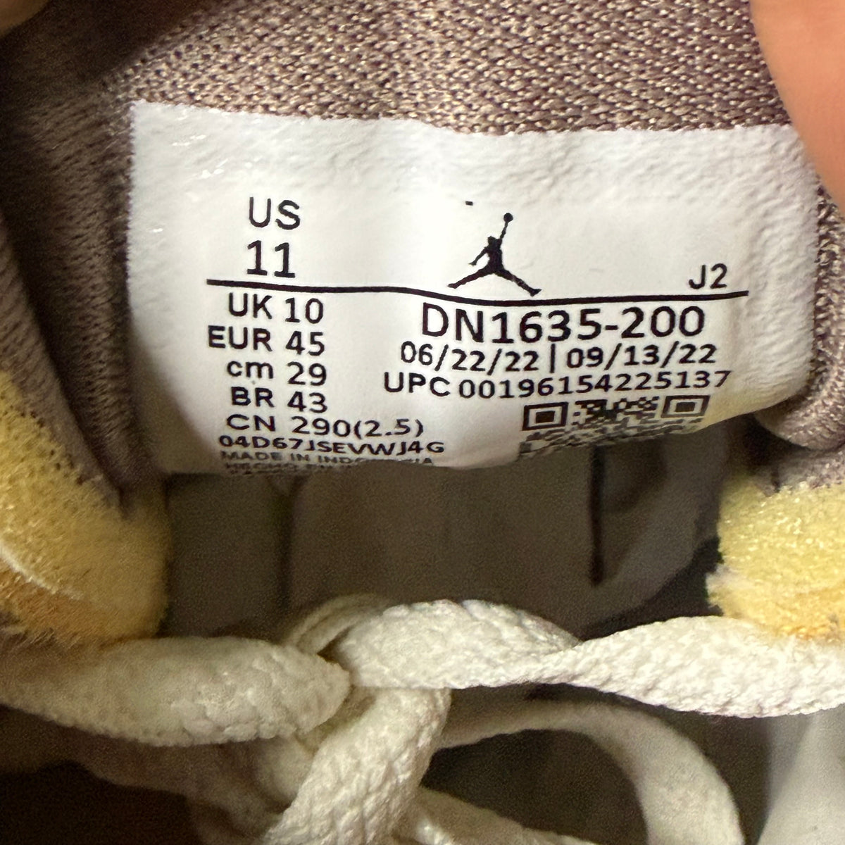 Jordan 1 Low Craft Taupe Haze 11 Men “Preowned”
