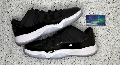 Jordan 11 Low Space Jam 10.5 Men/12 Women “Preowned”
