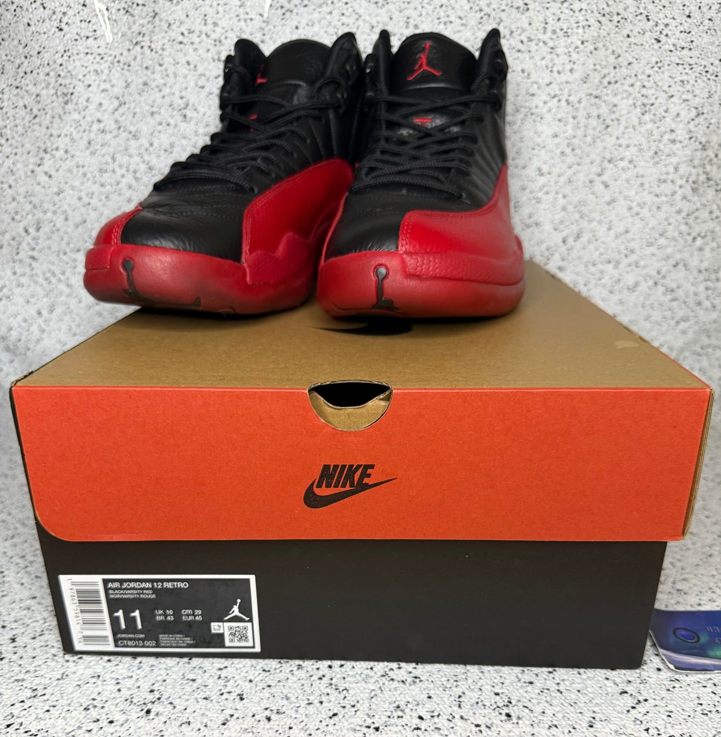 Jordan 12 Flu Game 11 Men/12.5 Women “Preowned”